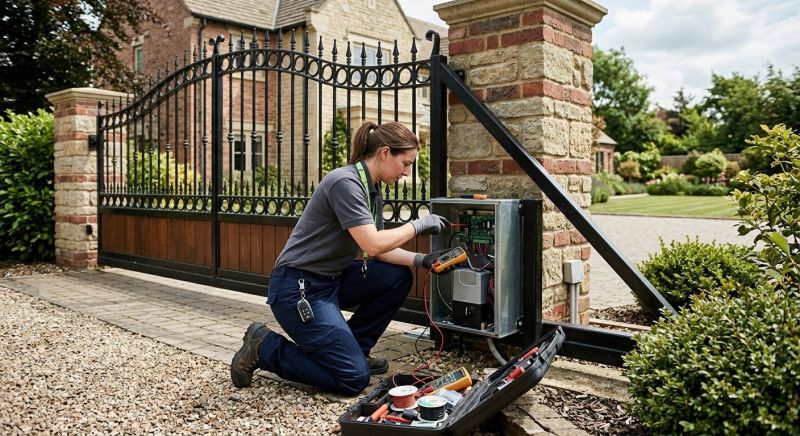 Remote Gate Installation in Alpharetta, GA