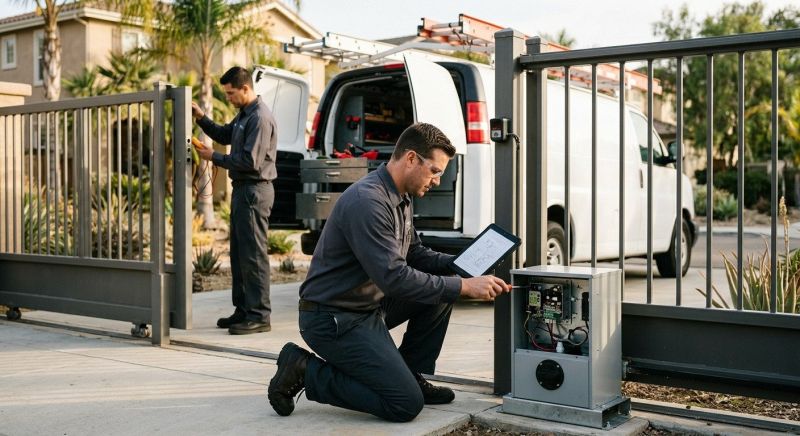 Automatic Gate Installation in Plano, TX