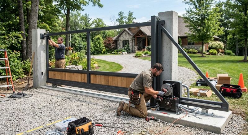 Remote Gate Installation in Seattle, WA